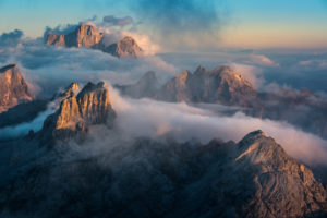 View from Rifugio Lagazuoi (2752 m) to Monte Pelmo, Monte Averau and the Croda Negra, Dolomites, Cortina d'Ampezzo, Italy View from Rifugio Lagazuoi (2752 m) to Monte Pelmo, Monte Averau and the Croda Negra, Dolomites, Cortina d'Ampezzo, Italy